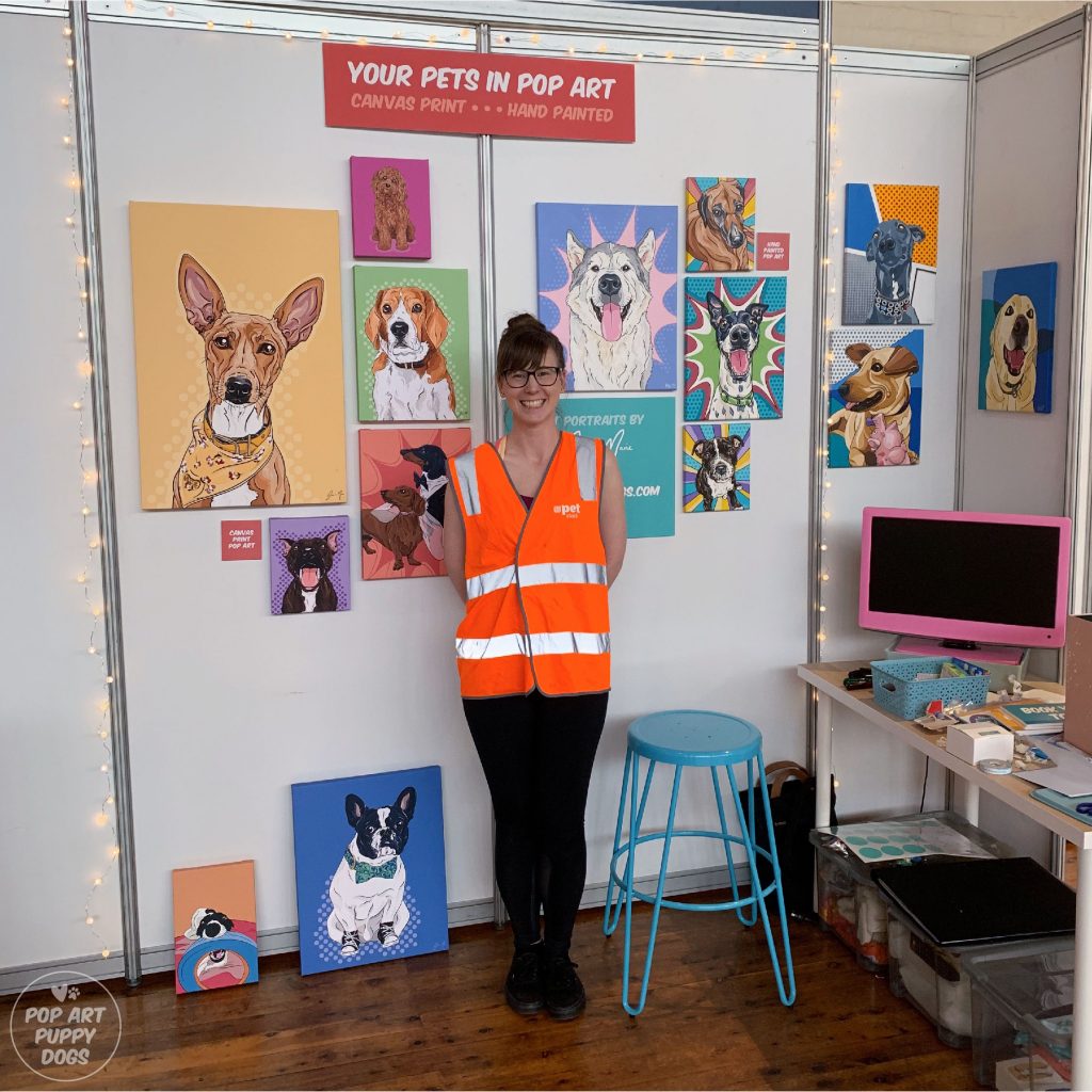 Dog lovers show melbourne 2019 Set Up | Pop Art Puppy Dogs