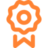 Award-winning rosette icon