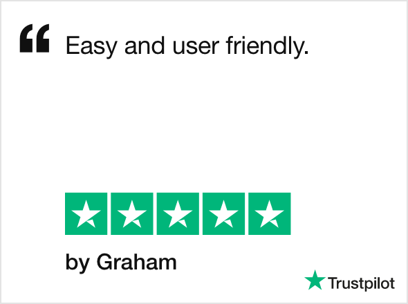 Trustpilot quote by Graham